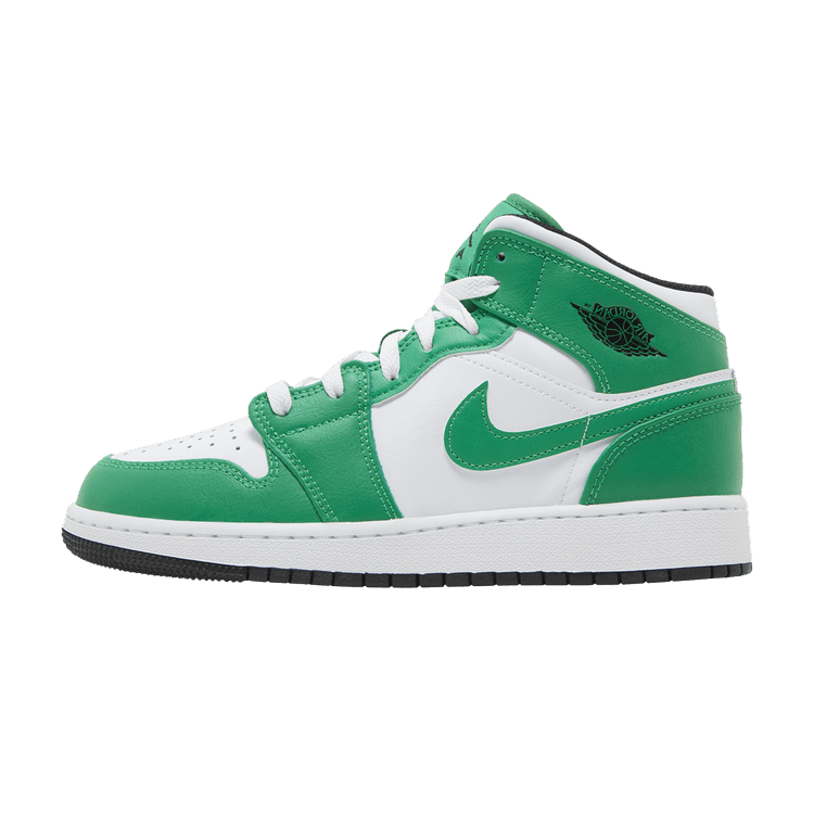 Jordan 1 Mid Lucky Green (GS)