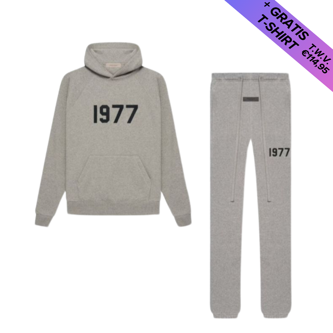 Fear of God Essentials 1977 Dark Oatmeal Full set