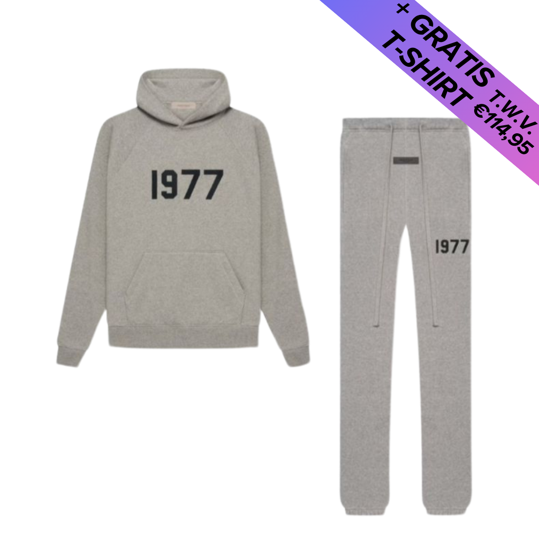 Fear of God Essentials 1977 Dark Oatmeal Full set