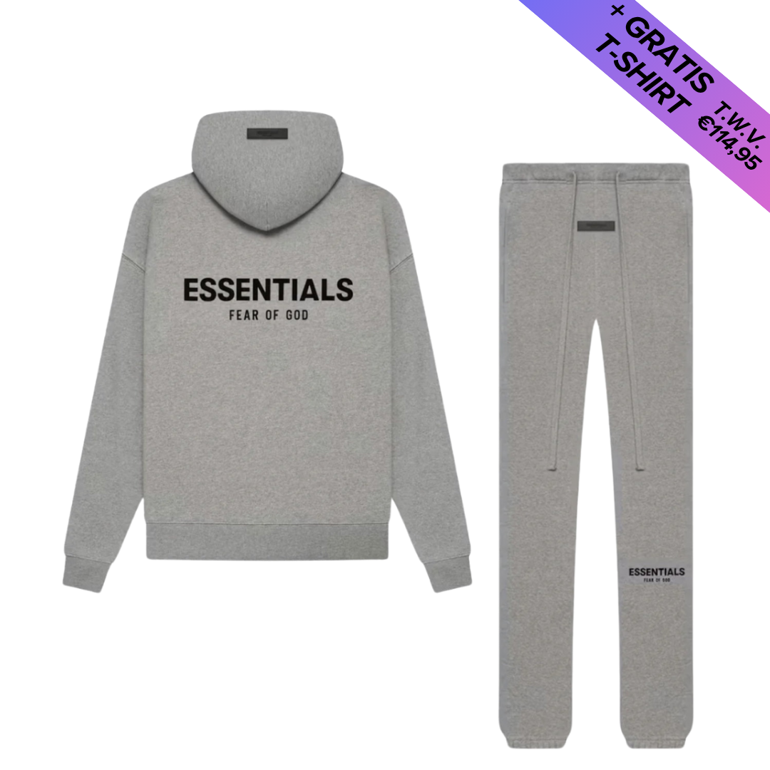 Fear of God Essentials Dark Oatmeal Full set