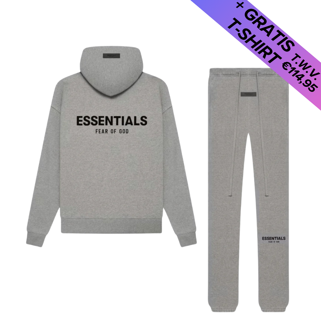 Fear of God Essentials Dark Oatmeal Full set