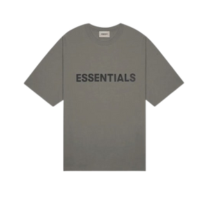 Fear of God Essentials FW20 T-Shirt Applique Cement