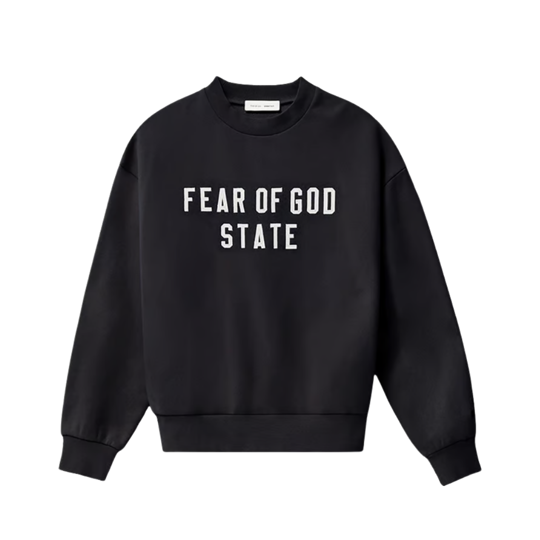 Fear of God Essentials Black State Crewneck