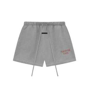 Fear of God Essentials Dark Heather Korte Broek