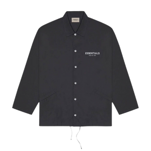 Fear of God Essentials FW20 Coach Jacket Black