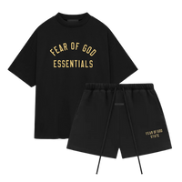 Fear of God Essentials FW24 Black Summer Set