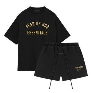 Fear of God Essentials FW24 Black Summer Set