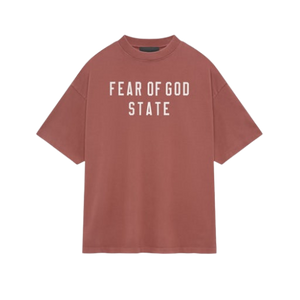 Fear of God Essentials FW24 Crimson T-shirt
