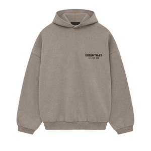 Fear of God Essentials FW24 Heather Grey Hoodie