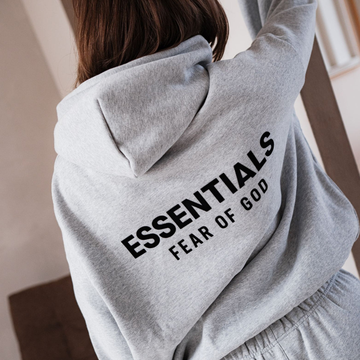 Fear of God Essentials FW24 Light Heather Full set