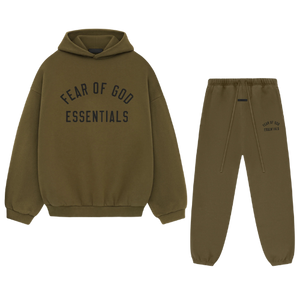Fear of God Essentials FW24 Olive Full set