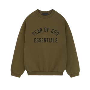 Fear of God Essentials FW24 Olive Sweater