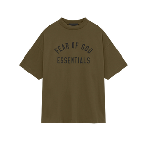 Fear of God Essentials FW24 Olive T-shirt