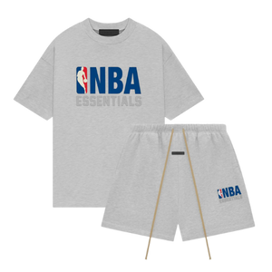 Fear of God Essentials NBA Light Heather Summer Set