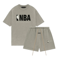 Fear of God Essentials NBA Warm Heather Summer Set