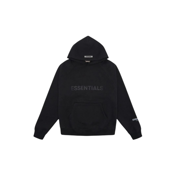 Fear of God Essentials Pullover Hoodie Applique Logo Black