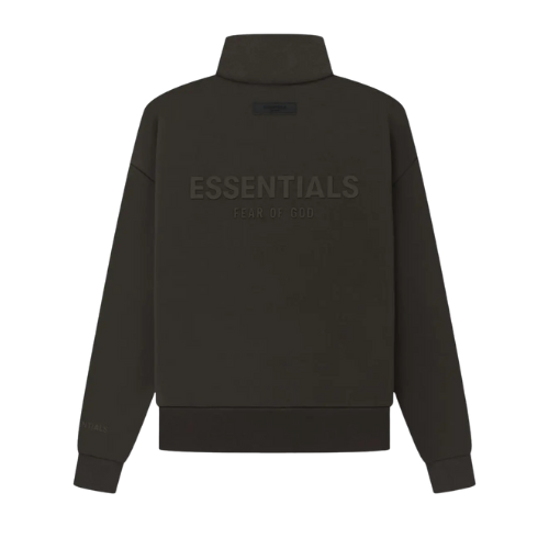 Fear of God Essentials SS23 Full Zip Jacket Off Black