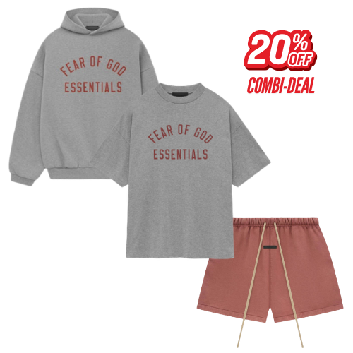 Fear of God Essentials Bundle Deal 20% (Hoodie, T-shirt, Short)