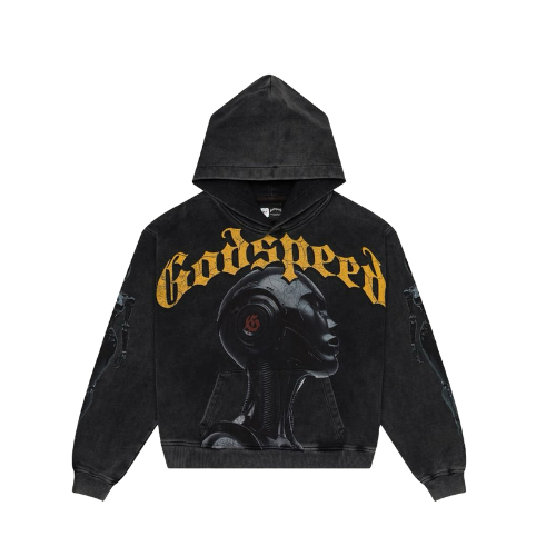 Godspeed Alexa Hoodie Washed Black