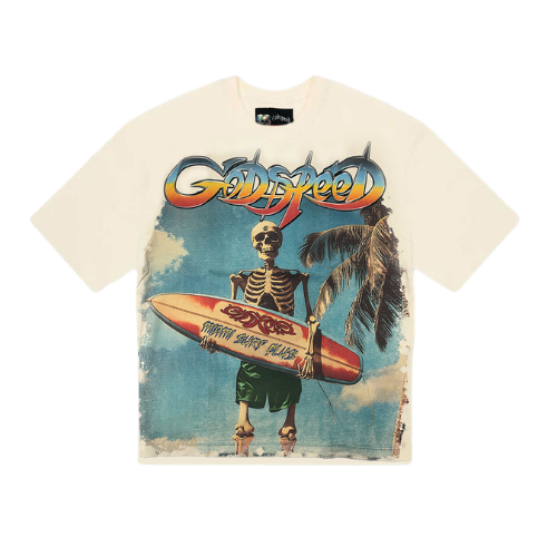 Godspeed Miami Surf Tee Cream