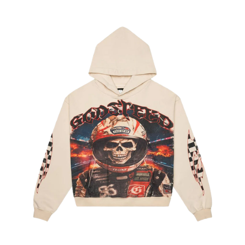 Godspeed Racer Goldie Hoodie Bone