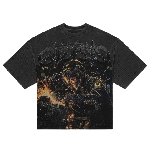 Godspeed Under Construction Thermal Tee Black