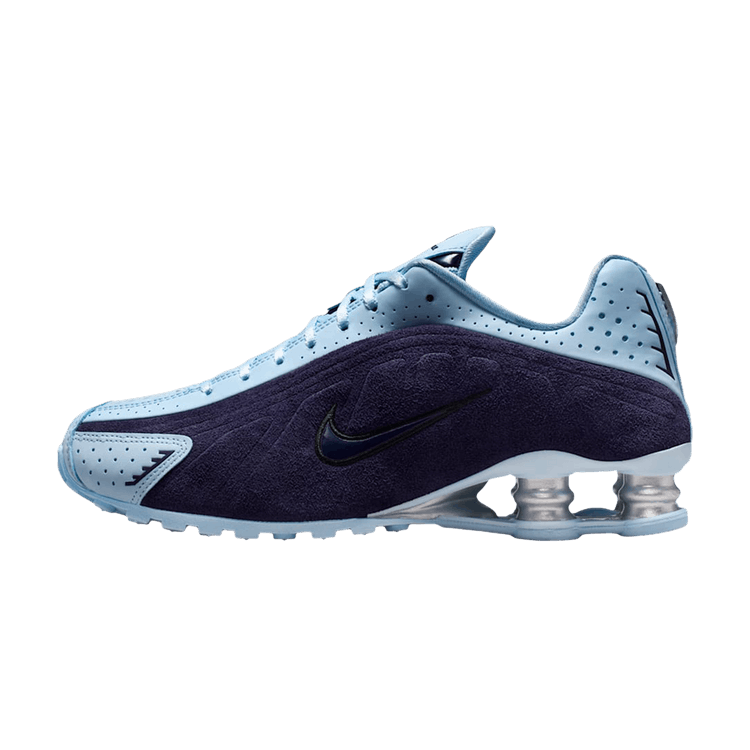 Nike Shox R4 Imperial Purple Celestine Blue