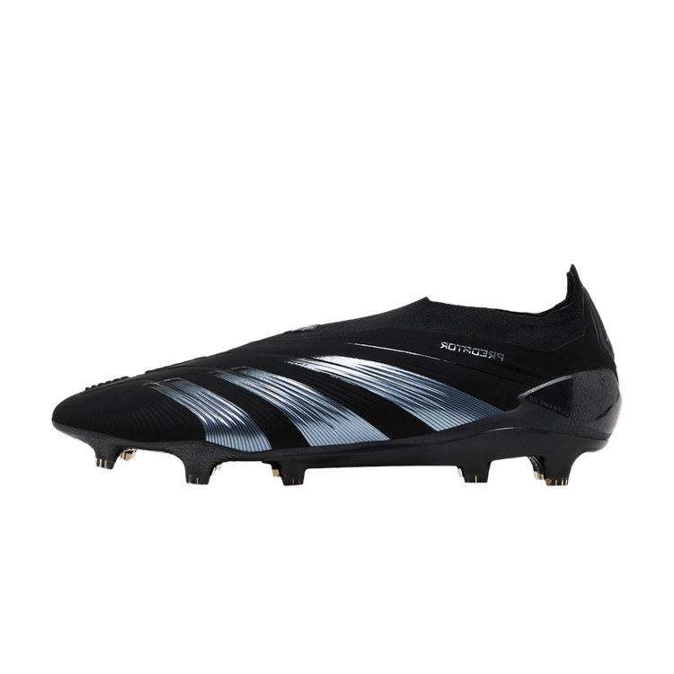 adidas Predator 24 Elite Laceless FG Core Black Carbon