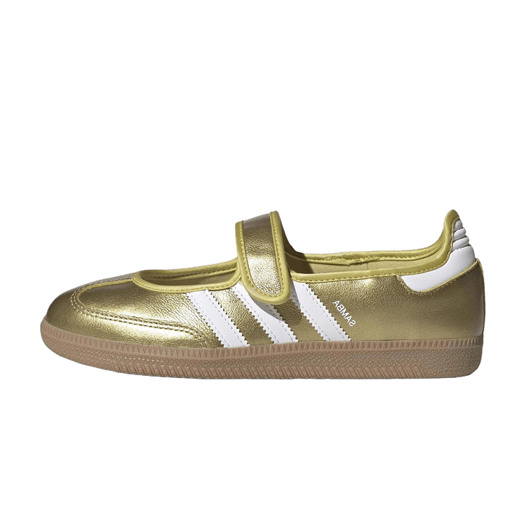 adidas Samba Jane Gold Metallic White