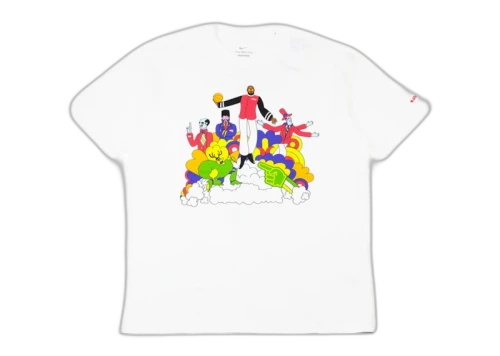 Nike LeBron James Heat Wave T-shirt White