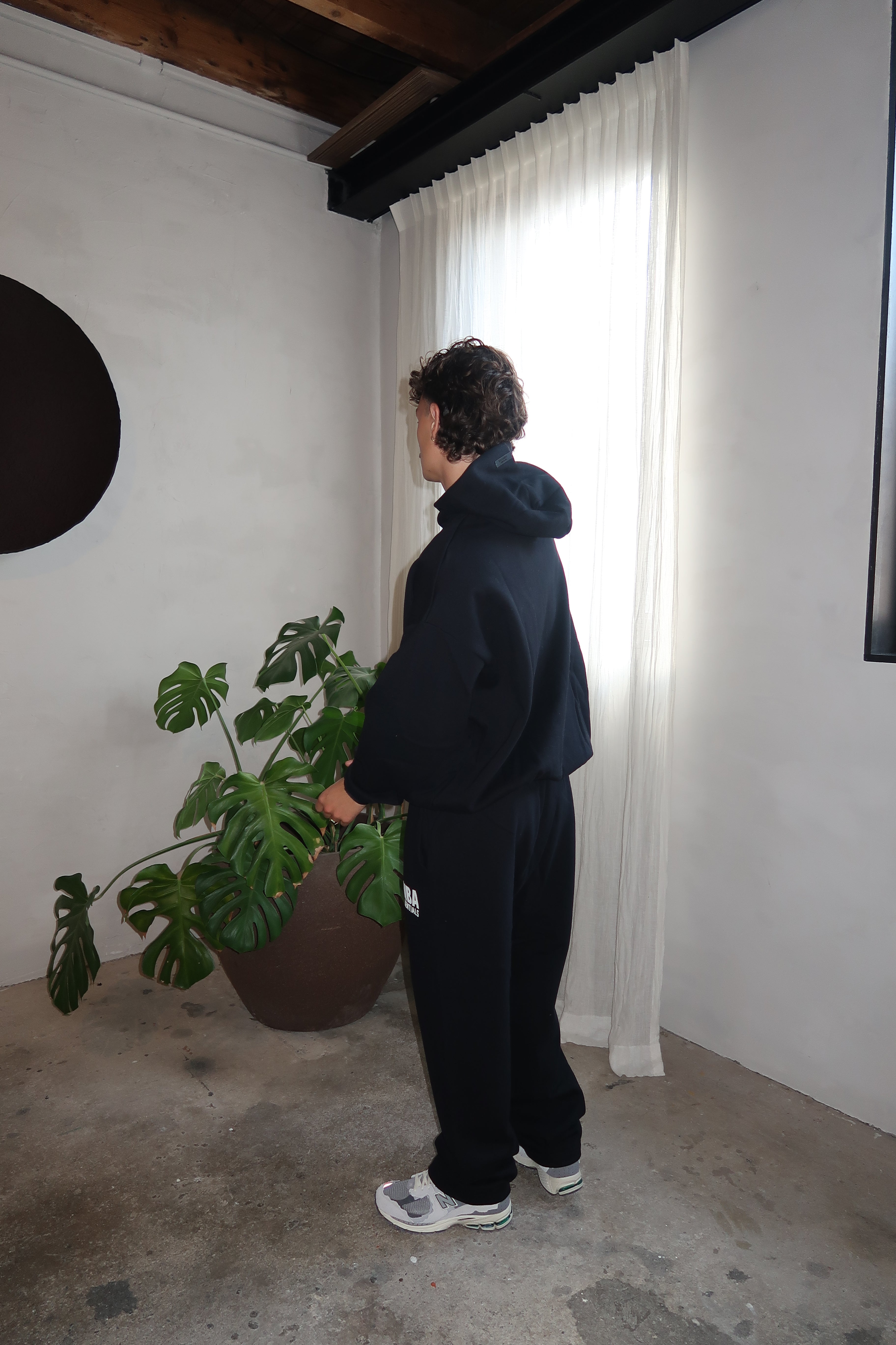 Fear of God Essentials NBA Black Grey Full set