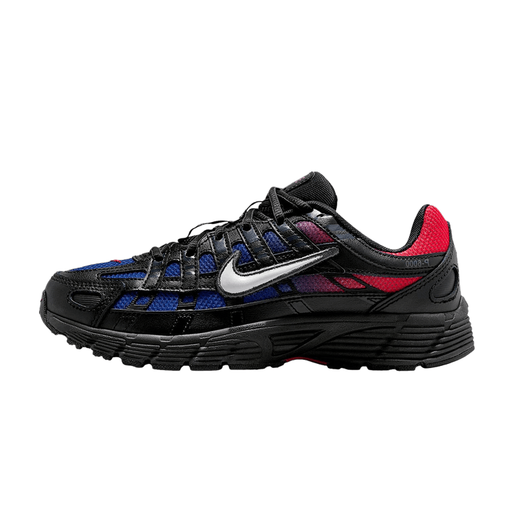 Nike P-6000 Black Bright Crimson Royal (GS)