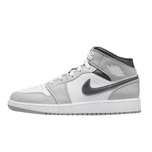 Jordan 1 Mid Light Smoke Grey (GS)