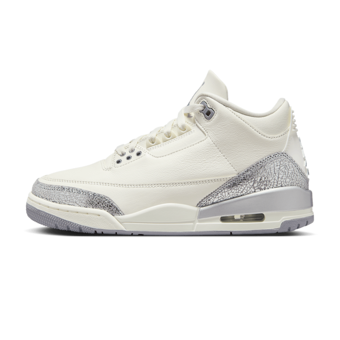 Jordan 3 Retro Sail Cement Grey (Women's)