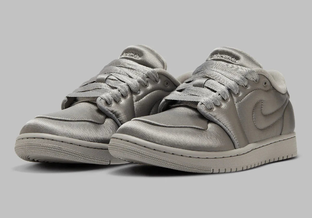 Jordan 1 Low Method of Make Satin Medium Grey