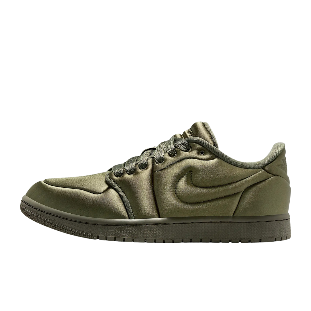 Jordan 1 Low Method of Make Satin Medium Olive