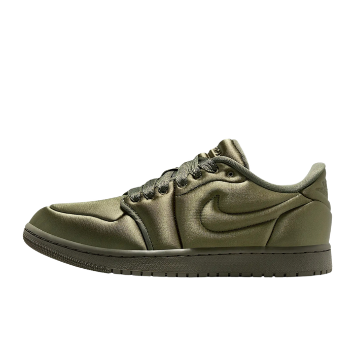 Jordan 1 Low Method of Make Satin Medium Olive