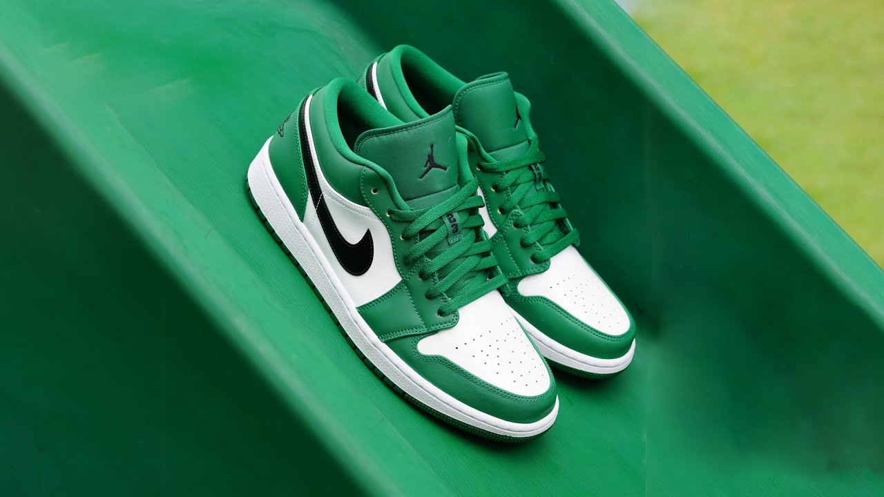 Jordan 1 Low Pine Green