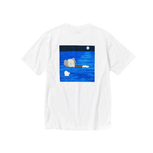 KAWS x Uniqlo UT Short Sleeve Artbook Cover T-shirt (US Sizing) White