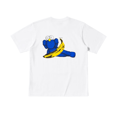 KAWS x Uniqlo Warhol UT Graphic 471321 T-shirt White