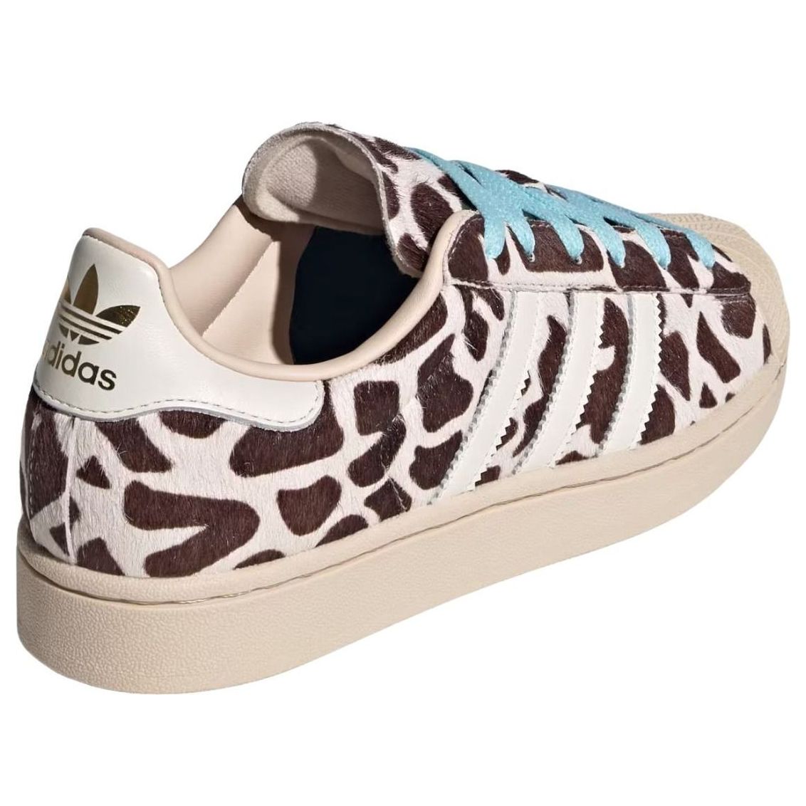 adidas Superstar II Cow Print Crystal Linen