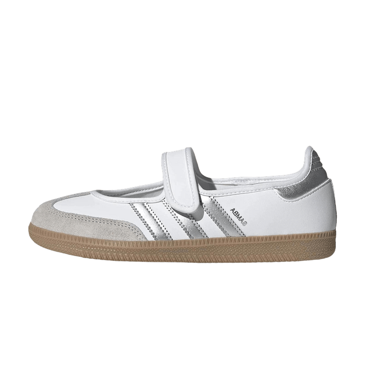 adidas Samba Jane White Silver Metallic