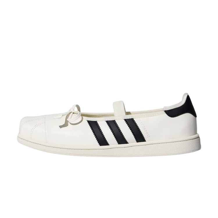 adidas Superstar Square Toe Ballet JENNIE Off White Black