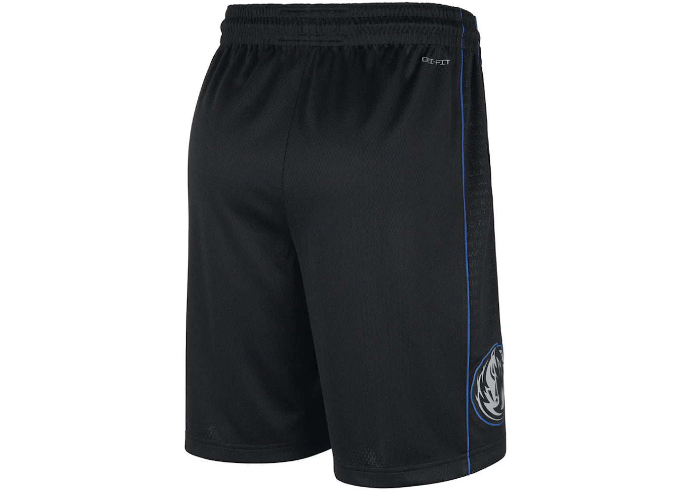 Nike NBA Dallas Mavericks Swingman City Edition Dri-Fit Shorts Black