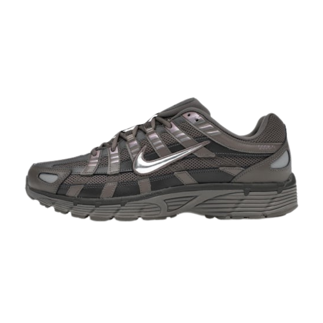 Nike P-6000 Cave Stone Medium Ash Flat Pewter Metallic Silver