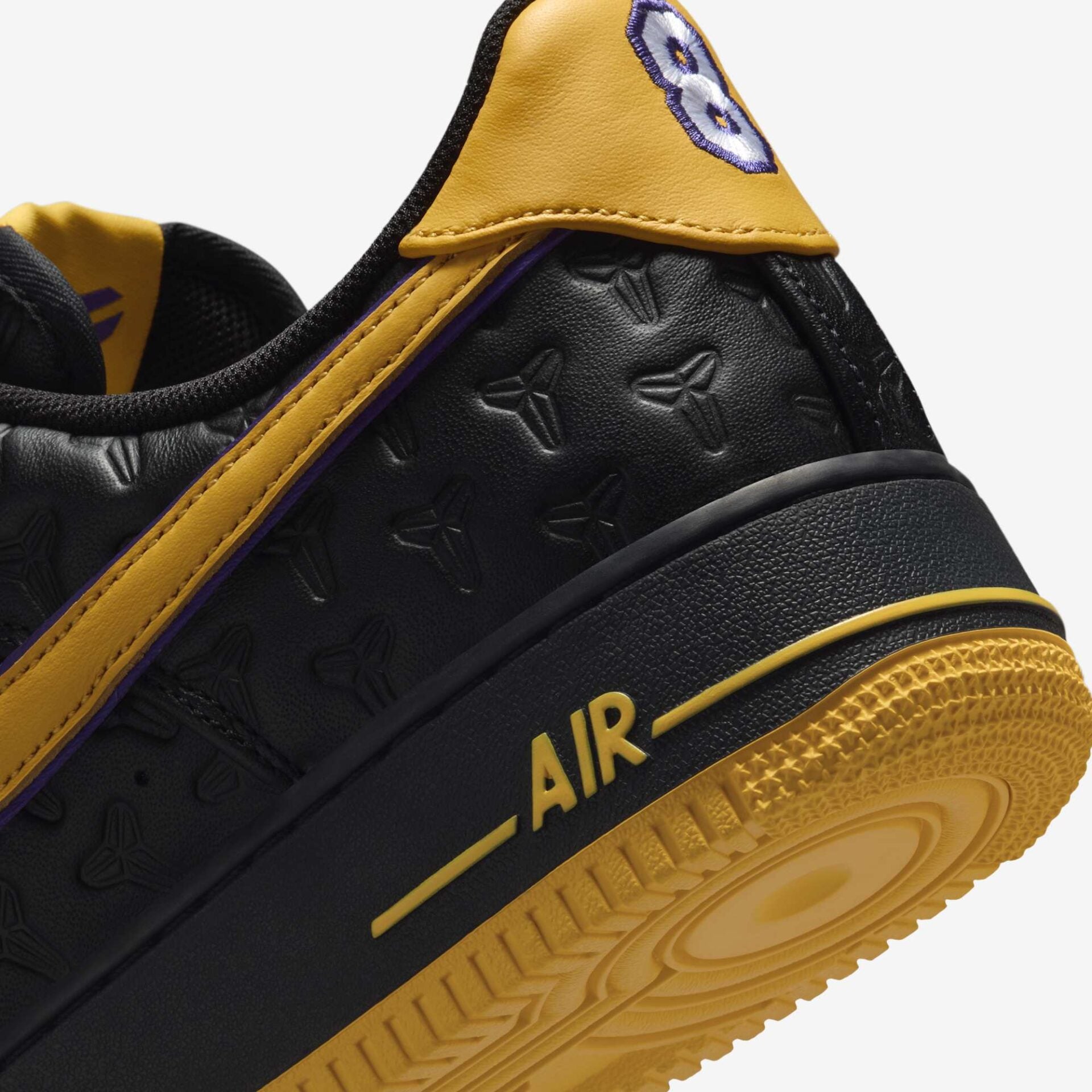 Nike Air Force 1 Low Kobe Bryant Lakers Away (Numbered Edition of 8000)
