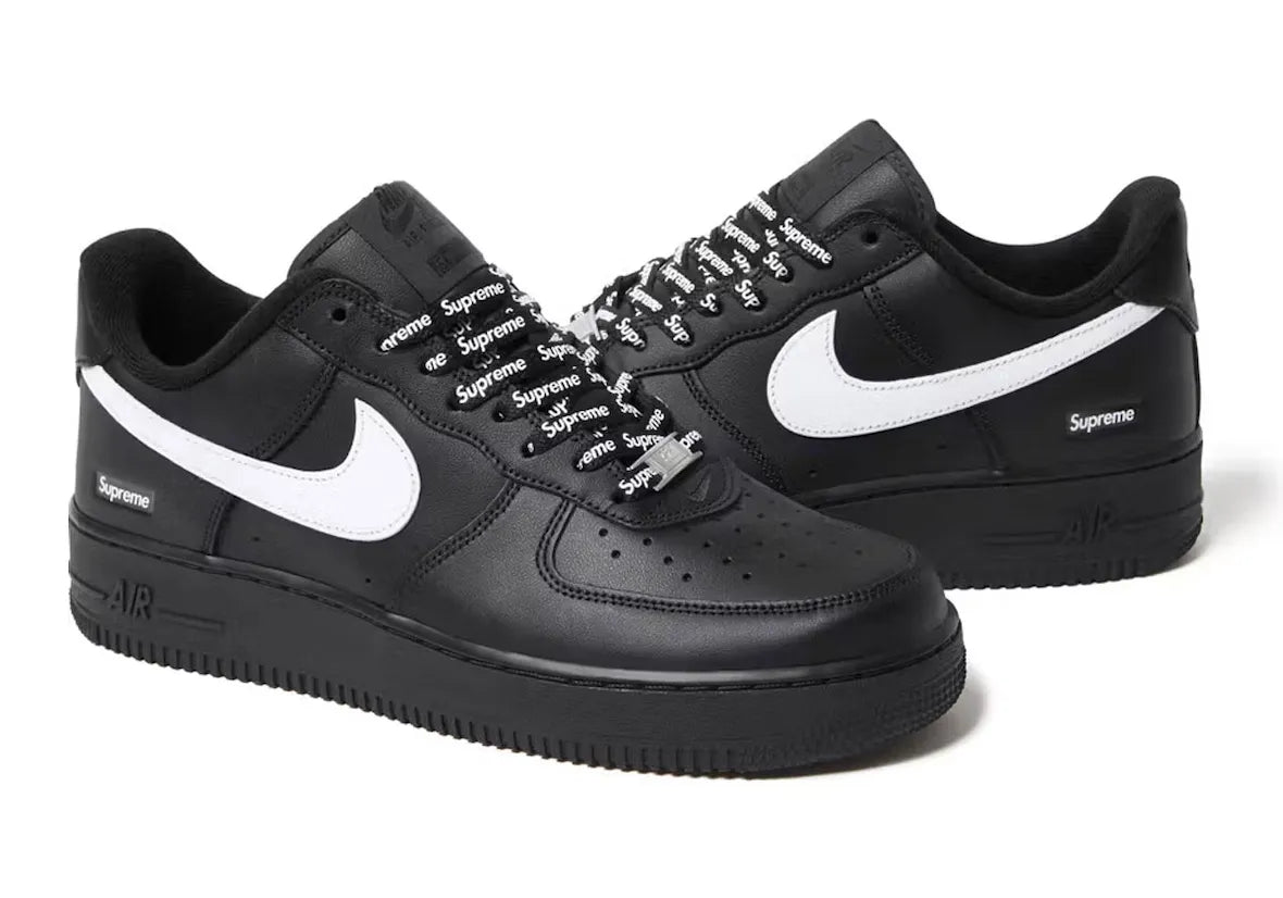 Nike Air Force 1 Low Supreme Black White