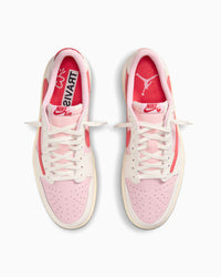 Nike Air Jordan 1 Retro Low OG SP Travis Scott Sail Tropical Pink