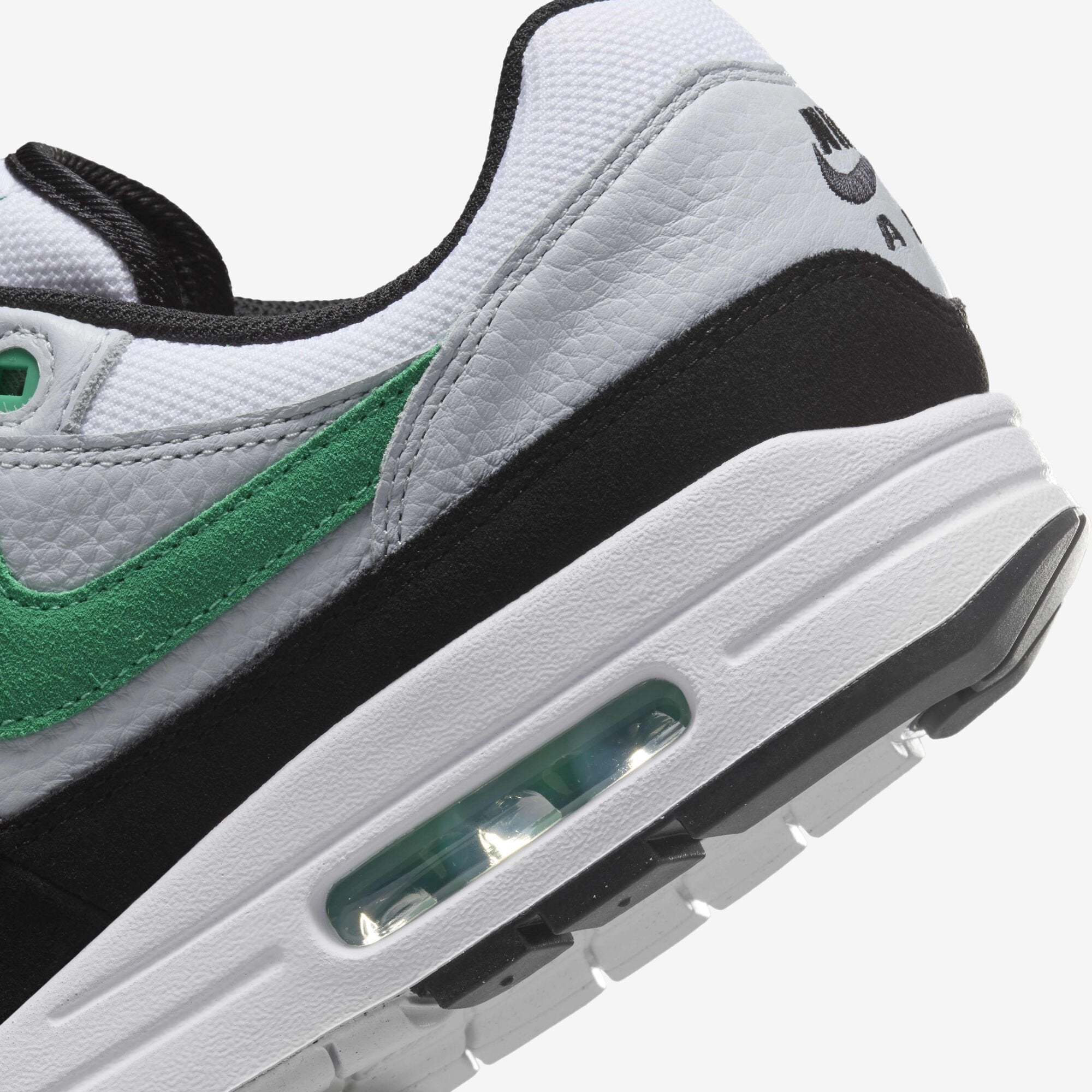Nike Air Max 1 White Black Stadium Green