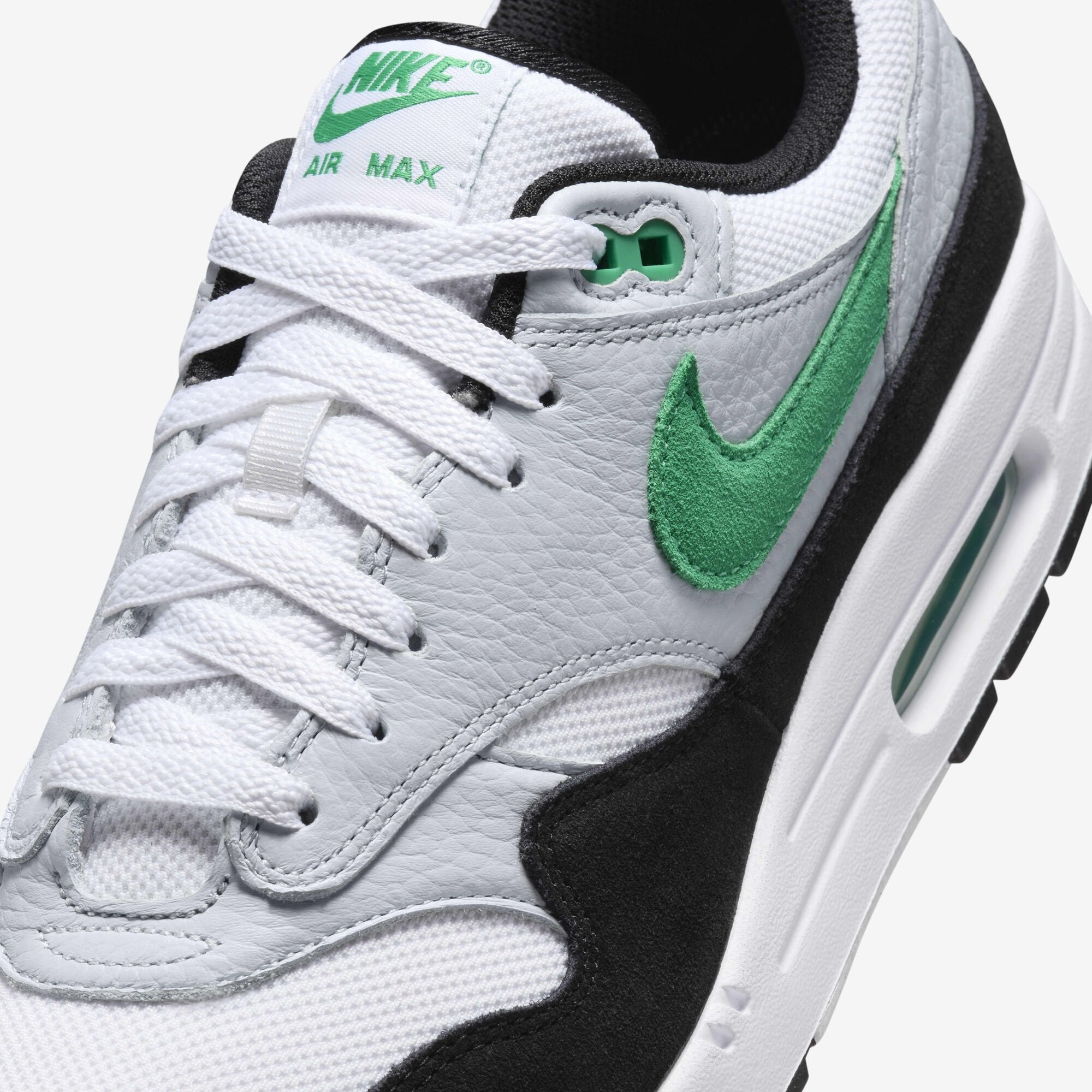 Nike Air Max 1 White Black Stadium Green
